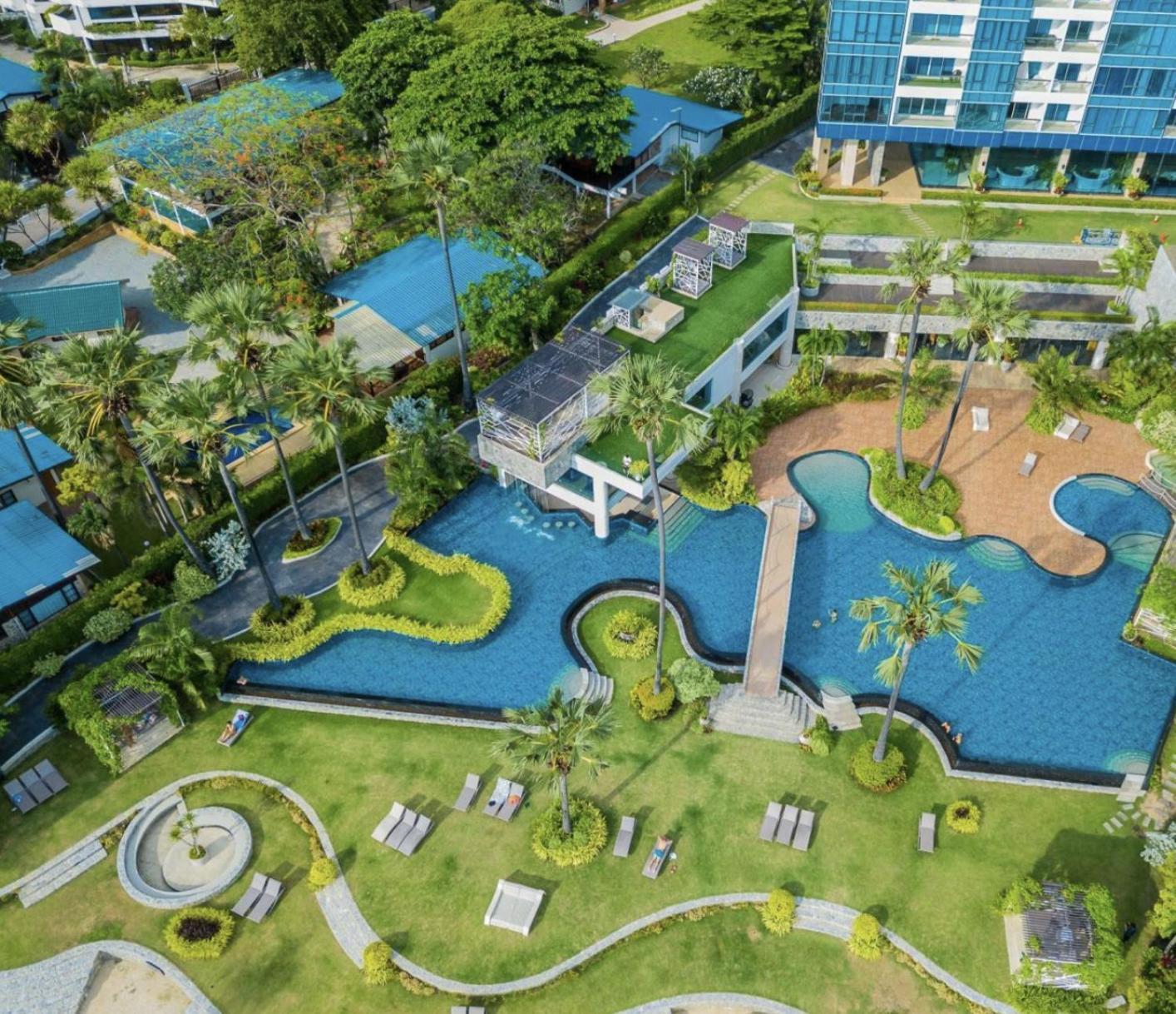 Appartement The Palm Wongamat - 2br Luxury Beachfront - Ocean View